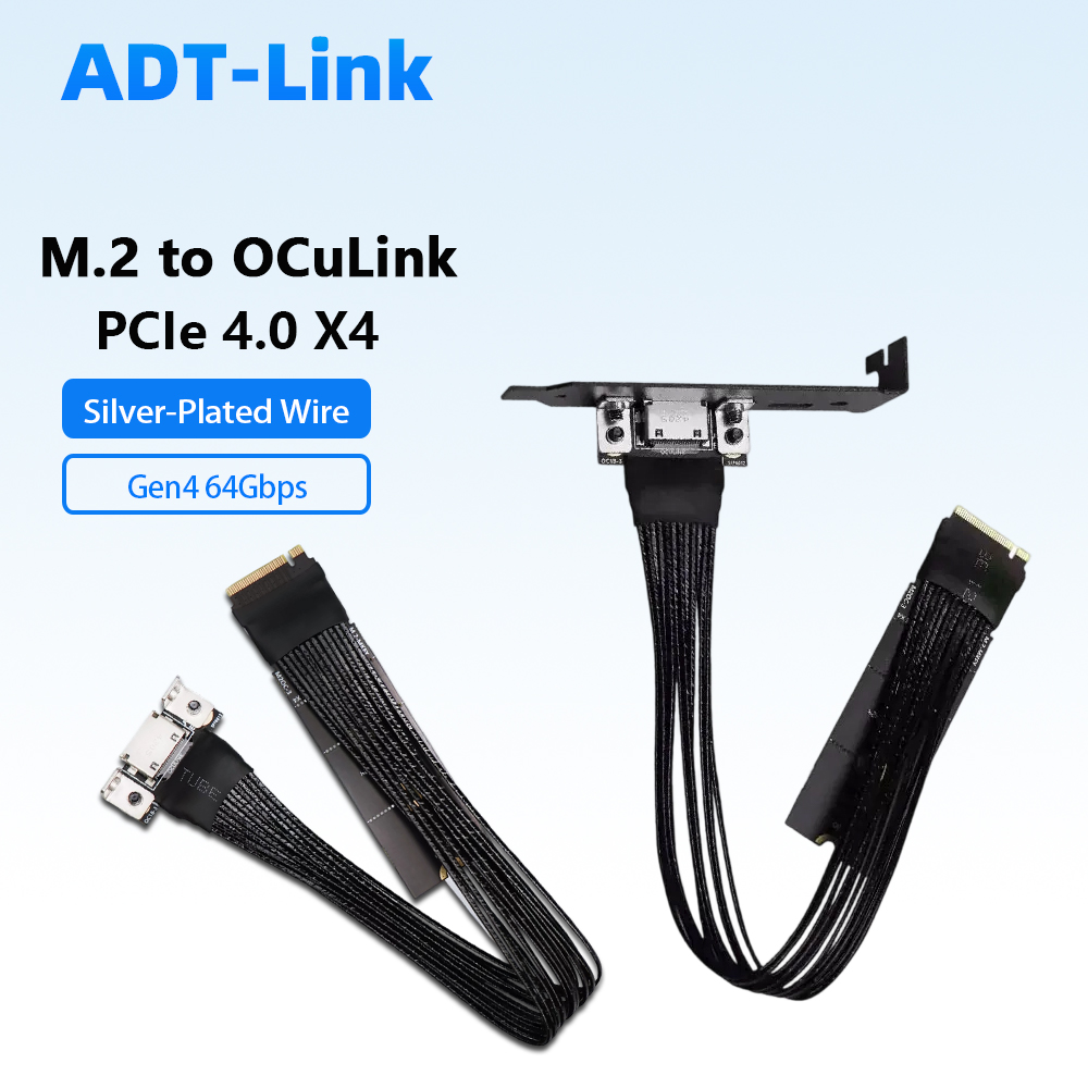 External Gpu Dock Pcie 4.0 Oculink - M.2 M-Key naar OCuLink verlengkabel PCIe