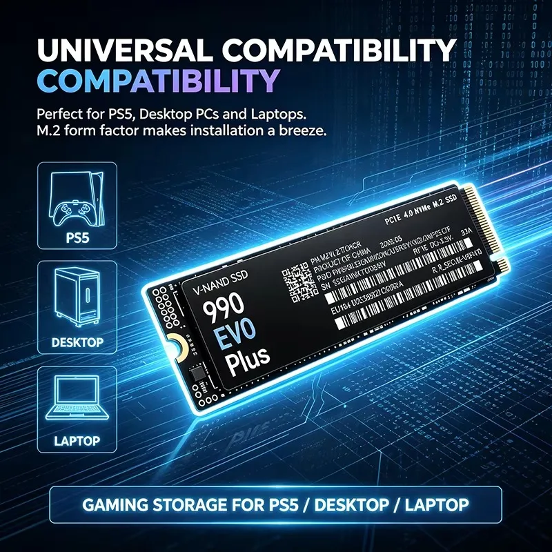 990 EVO Plus 500 GB - 4 TB TLC - M.2 Nvme 4Tb Pcie 4.0 Ssd recensie en prijs
