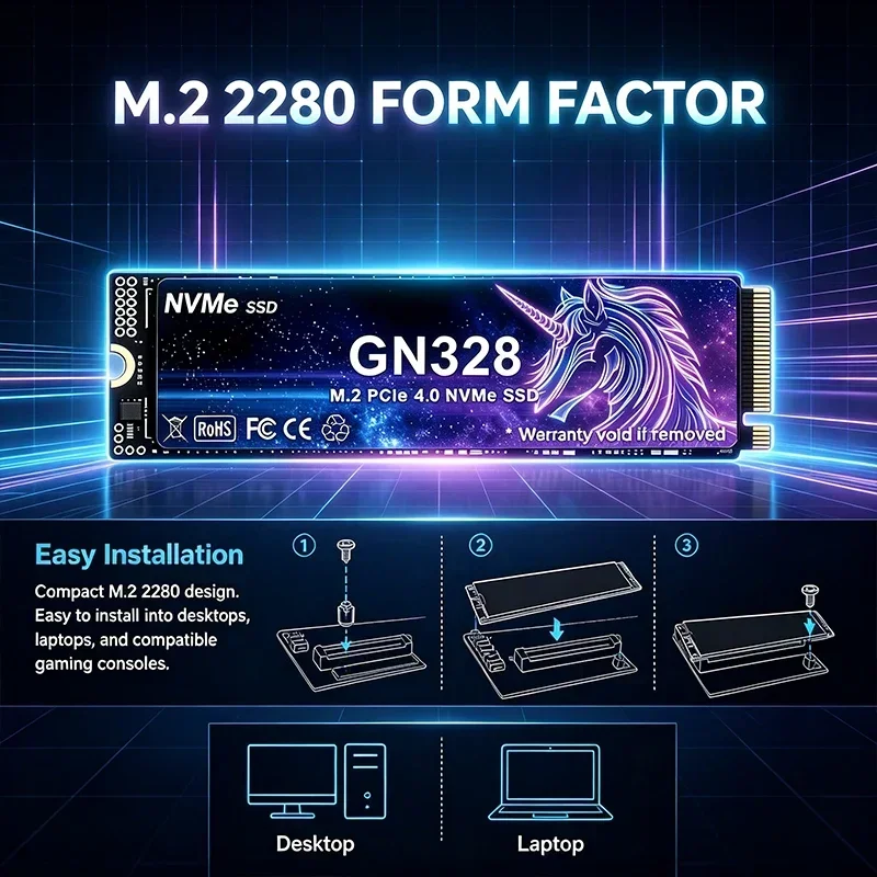 Populaire GN328 PCIe 4.0 NVMe  - M.2 Nvme 4Tb Pcie 4.0 Ssd recensie en prijs