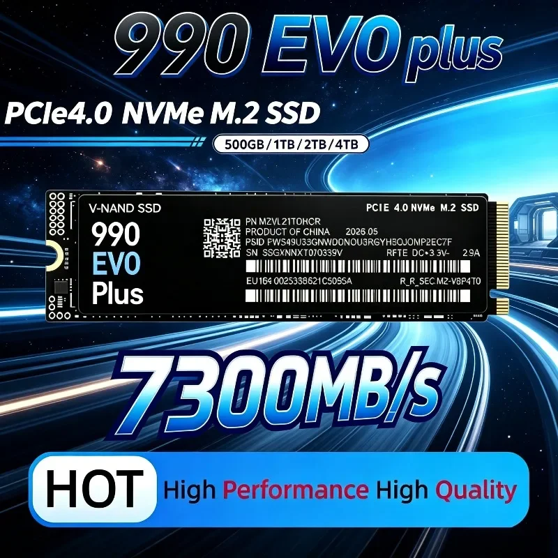 NIEUW 990 EVO Plus M.2 2280 NV - M.2 Nvme 4Tb Pcie 4.0 Ssd recensie en prijs