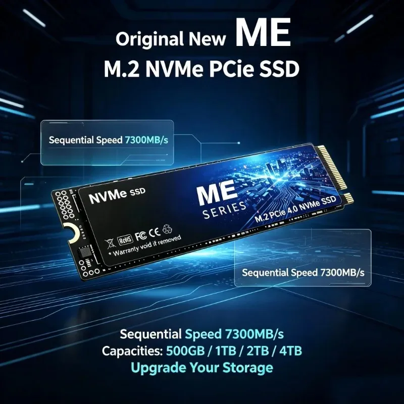 PCIe 4.0 NVMe M.2 SSD, 7300 MB - M.2 Nvme 4Tb Pcie 4.0 Ssd recensie en prijs