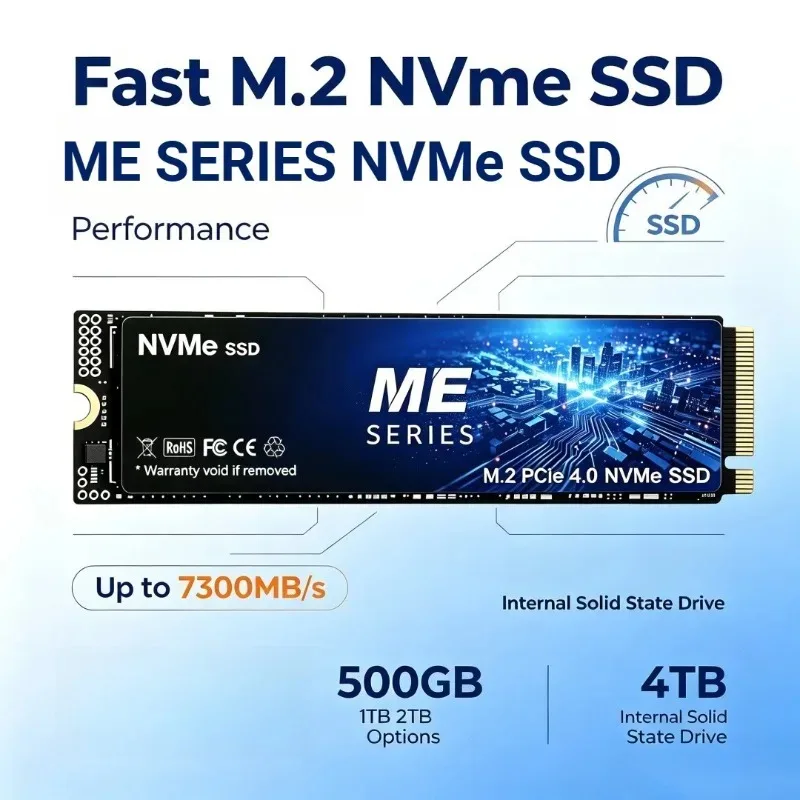 PCIe 4.0 NVMe M.2 SSD, 7300 MB - M.2 Nvme 4Tb Pcie 4.0 Ssd recensie en prijs