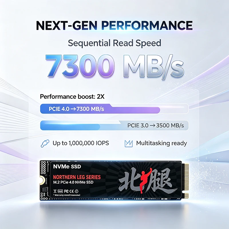 Interne schijf NORTHERN LEG NV - M.2 Nvme 4Tb Pcie 4.0 Ssd recensie en prijs