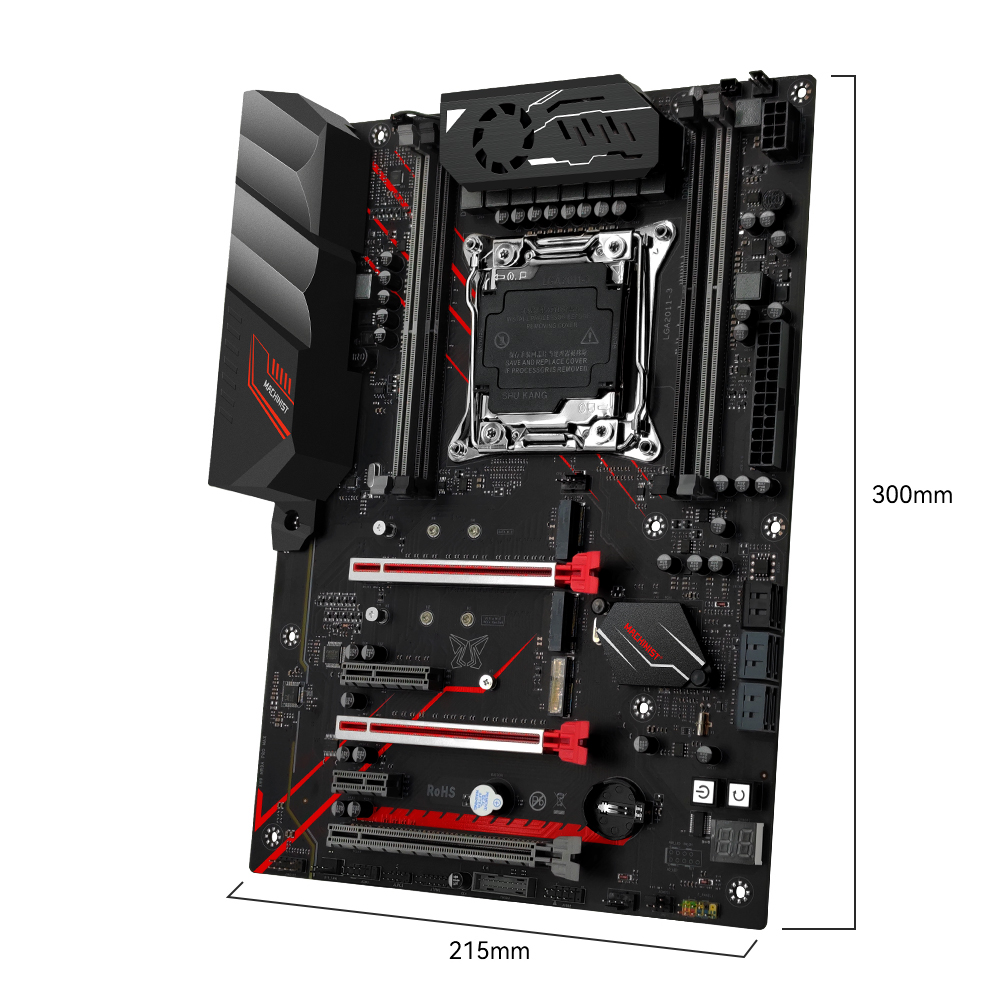 MACHINIST X99 TPM2.0 moederbor - X99 Dual Cpu Motherboard Combo recensie en prijs