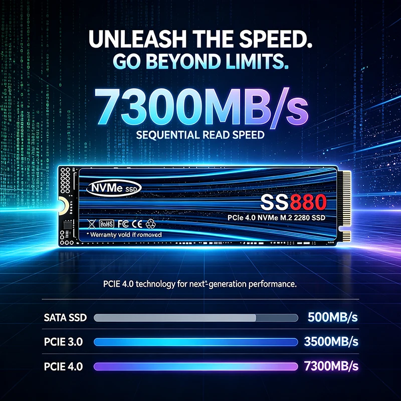 PCIe 4.0 M.2 2280: betrouwbaar - M.2 Nvme 4Tb Pcie 4.0 Ssd recensie en prijs