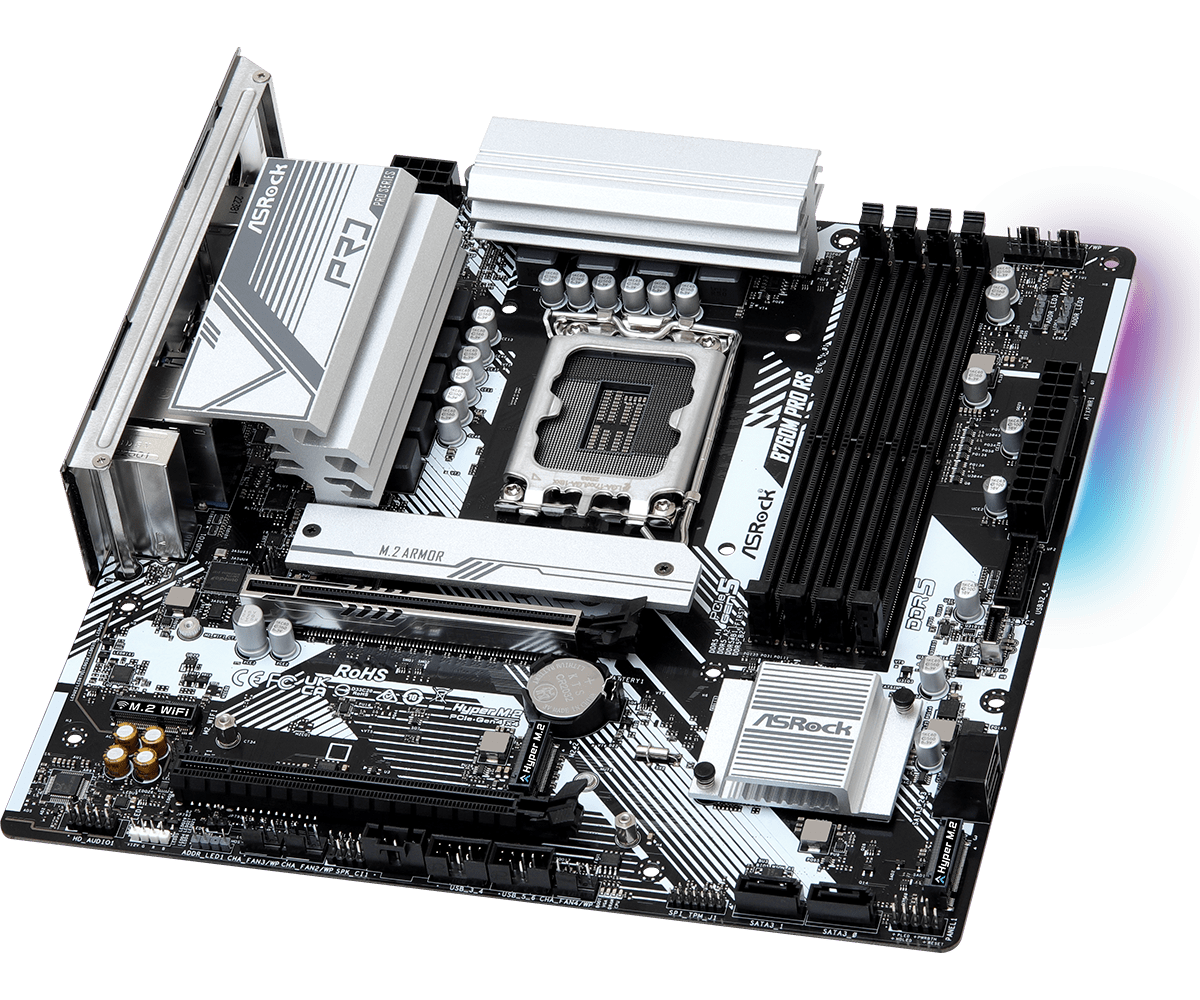 ASRock B760M Pro RS moederbord - Lga 1700 Ddr5 Itx Motherboard recensie en prijs