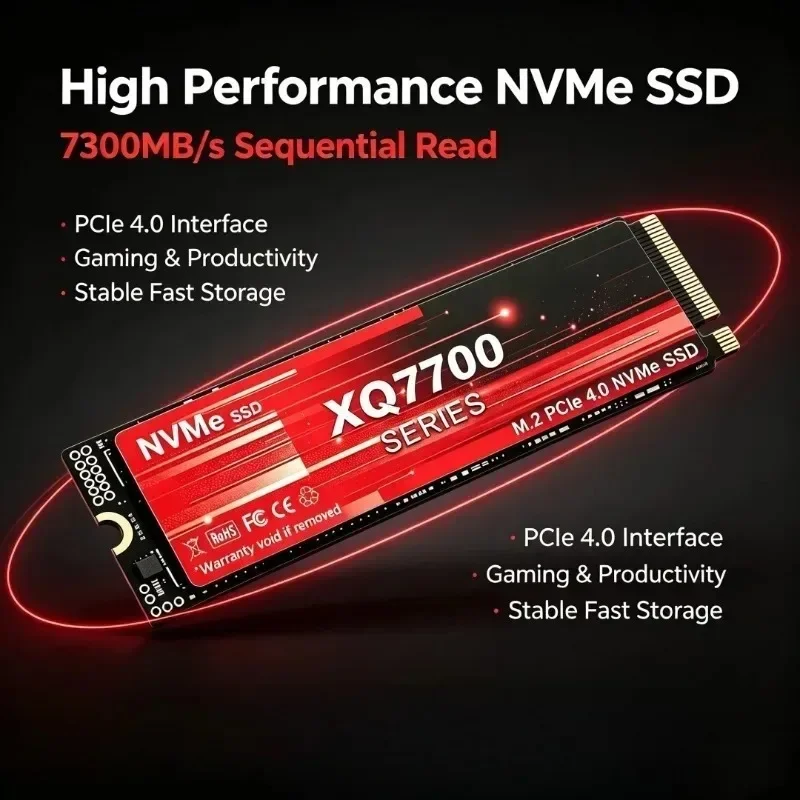 7300 MB/s XQ7700-serie NVMe SS - M.2 Nvme 4Tb Pcie 4.0 Ssd recensie en prijs
