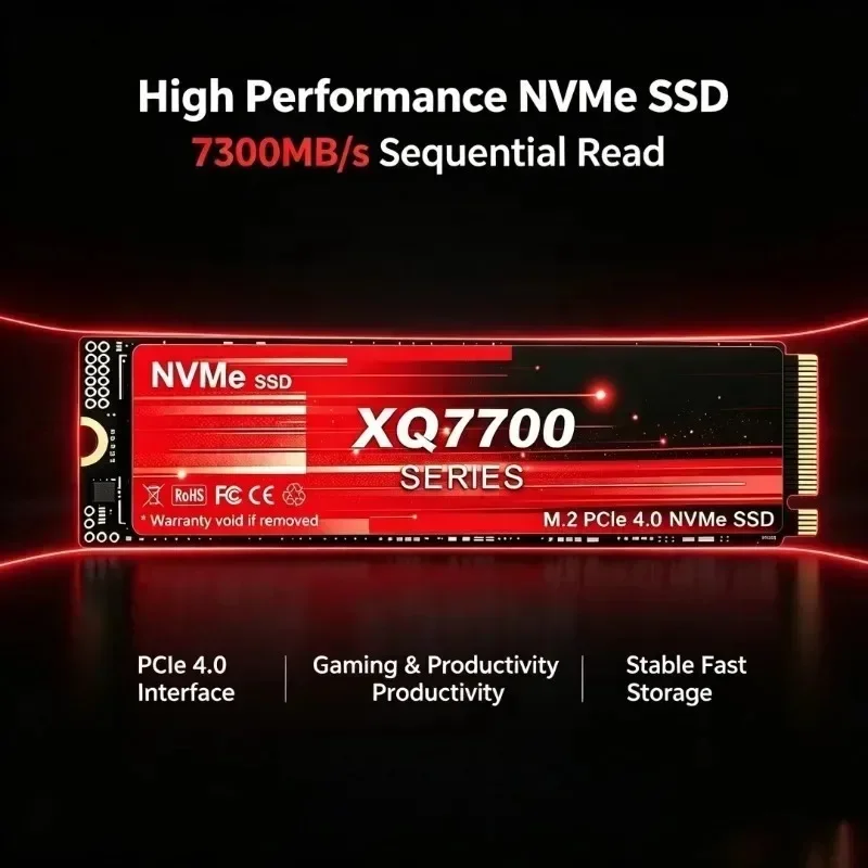 7300 MB/s XQ7700-serie NVMe SS - M.2 Nvme 4Tb Pcie 4.0 Ssd recensie en prijs