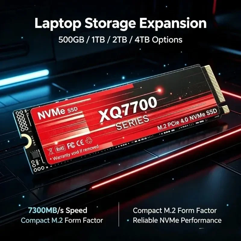 7300 MB/s XQ7700-serie NVMe SS - M.2 Nvme 4Tb Pcie 4.0 Ssd recensie en prijs