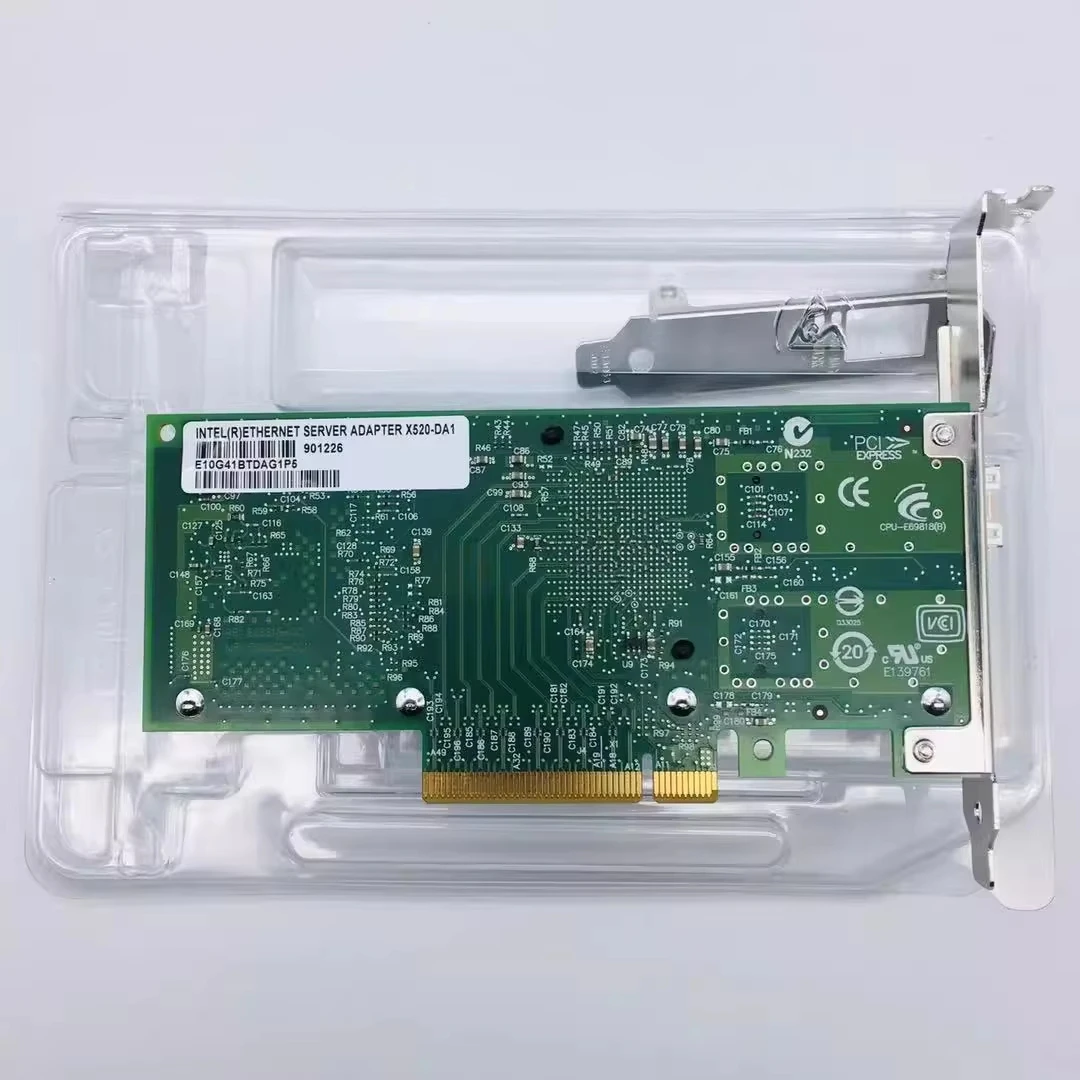 Originele Intel X520-DA1 10Gb  - 10Gb Sfp+ Pcie Network Card Dual Port recensie en prijs