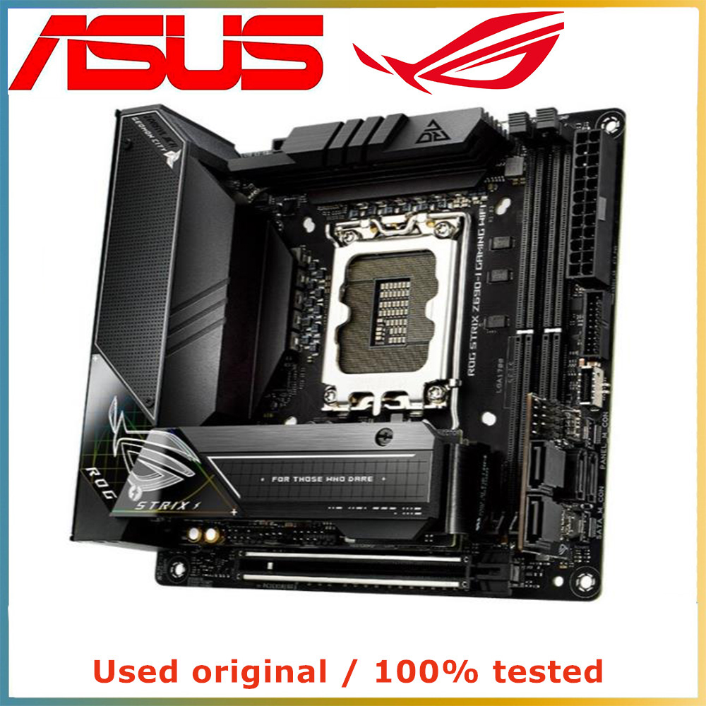 Voor het ASUS ROG STRIX Z690-I - Lga 1700 Ddr5 Itx Motherboard recensie en prijs