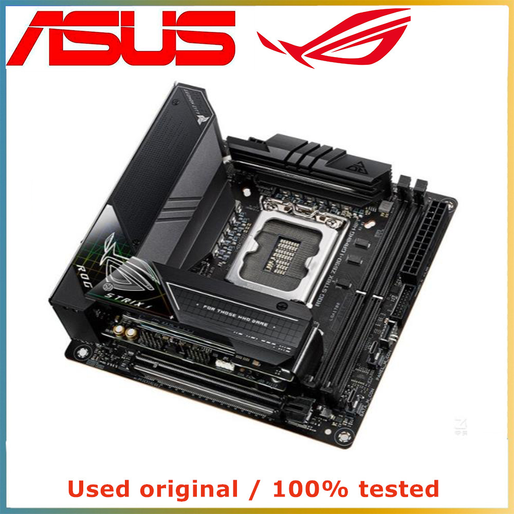 Voor het ASUS ROG STRIX Z690-I - Lga 1700 Ddr5 Itx Motherboard recensie en prijs